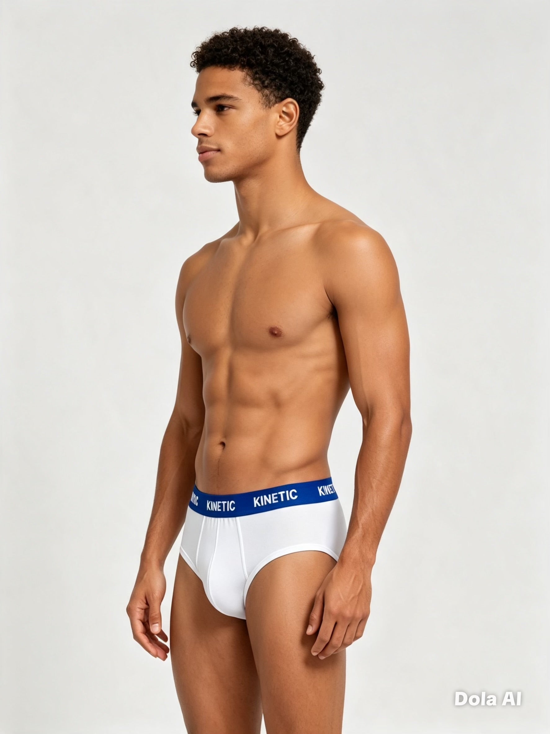 Blue brief underwear