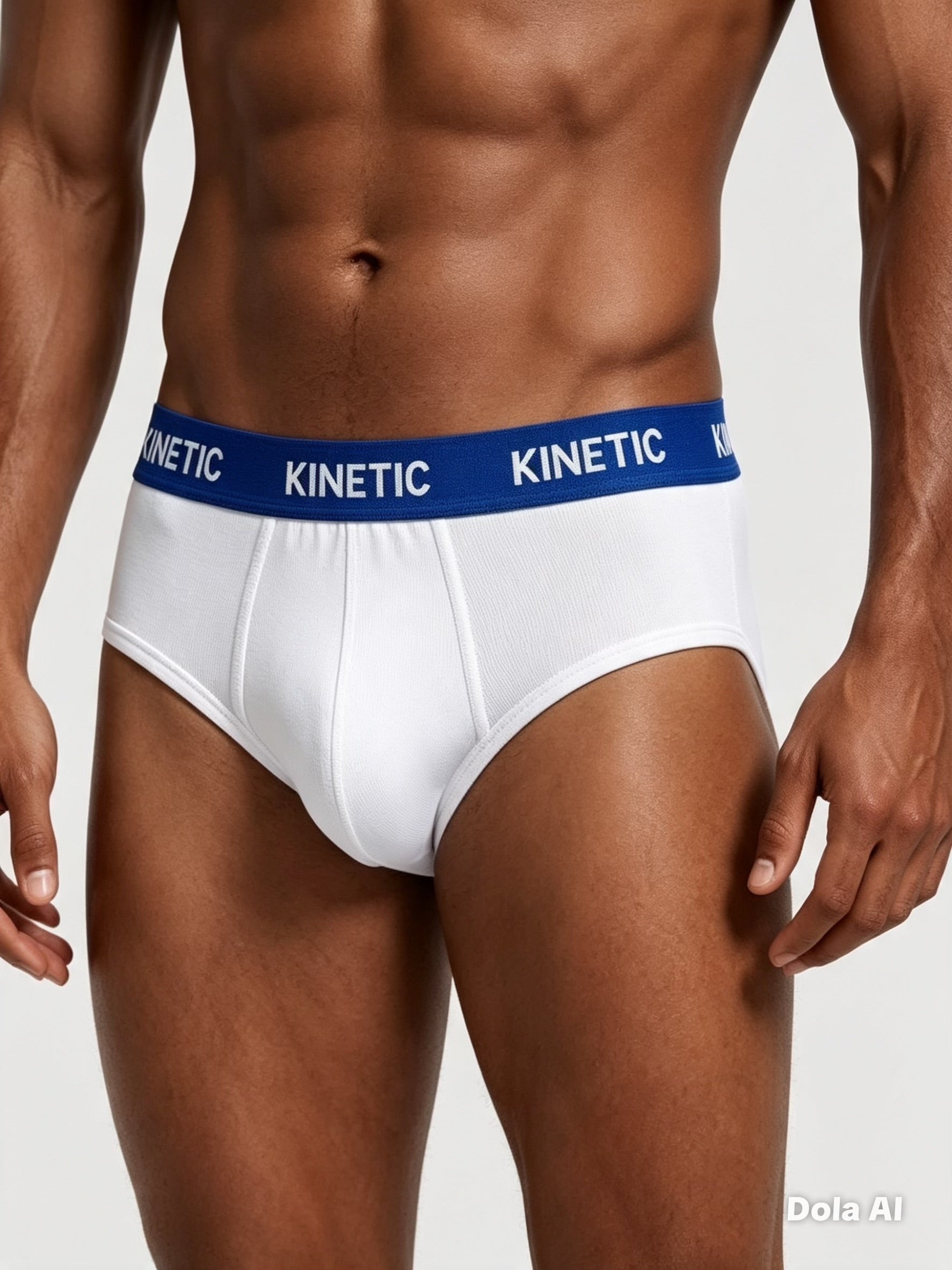 Blue brief underwear