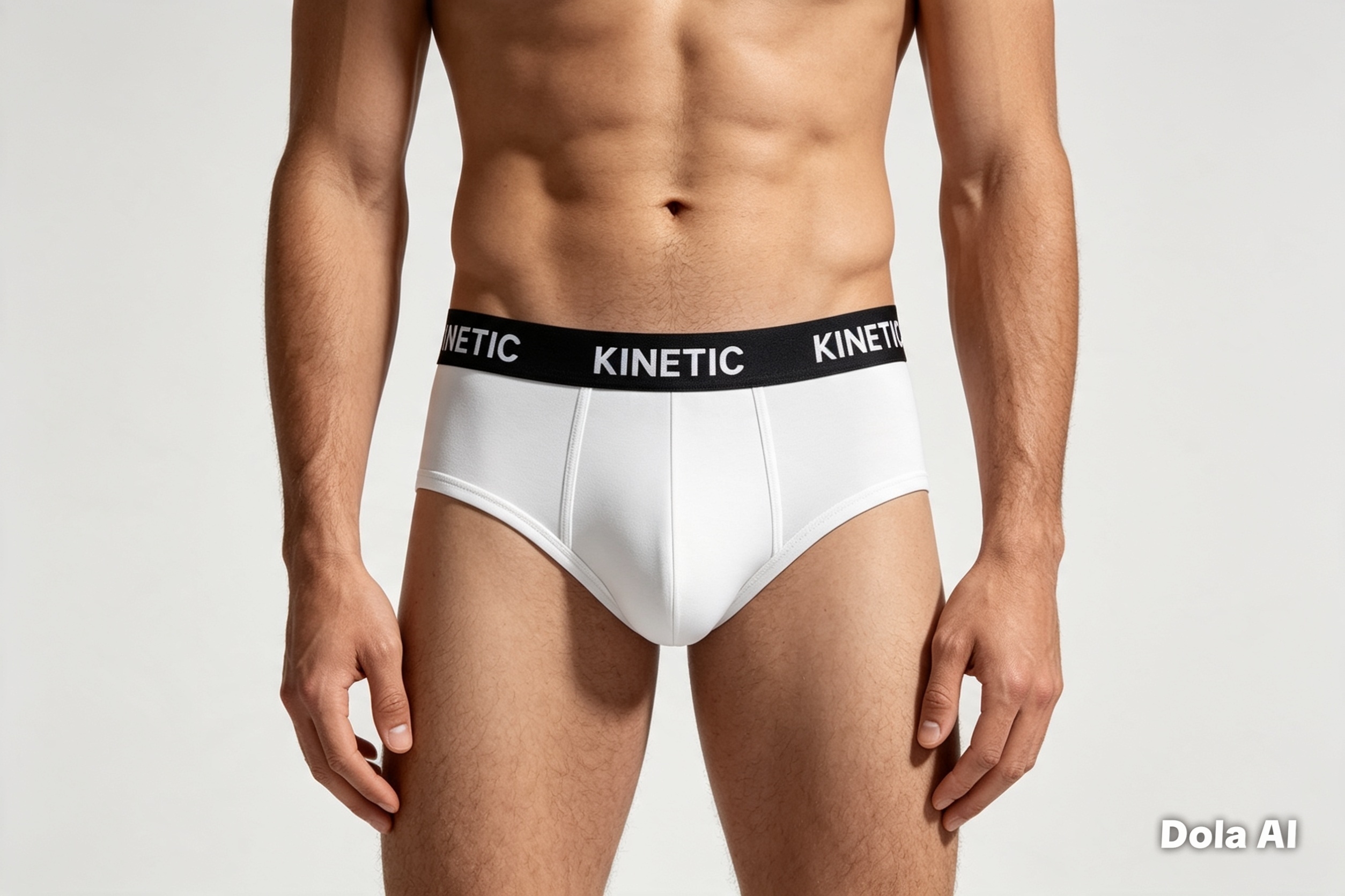 Blue brief underwear