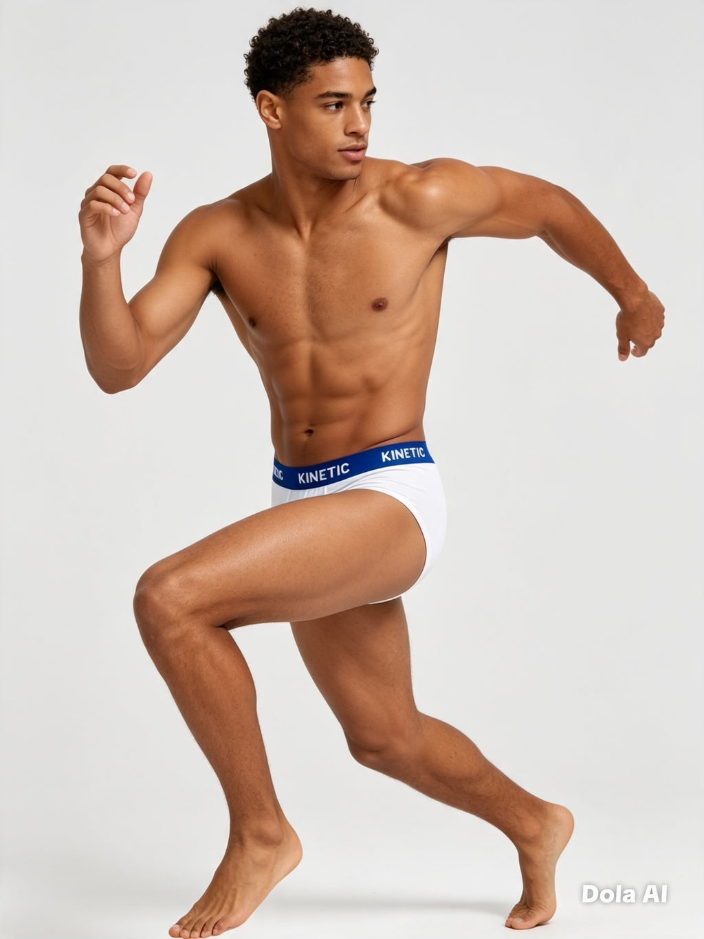 Blue brief underwear