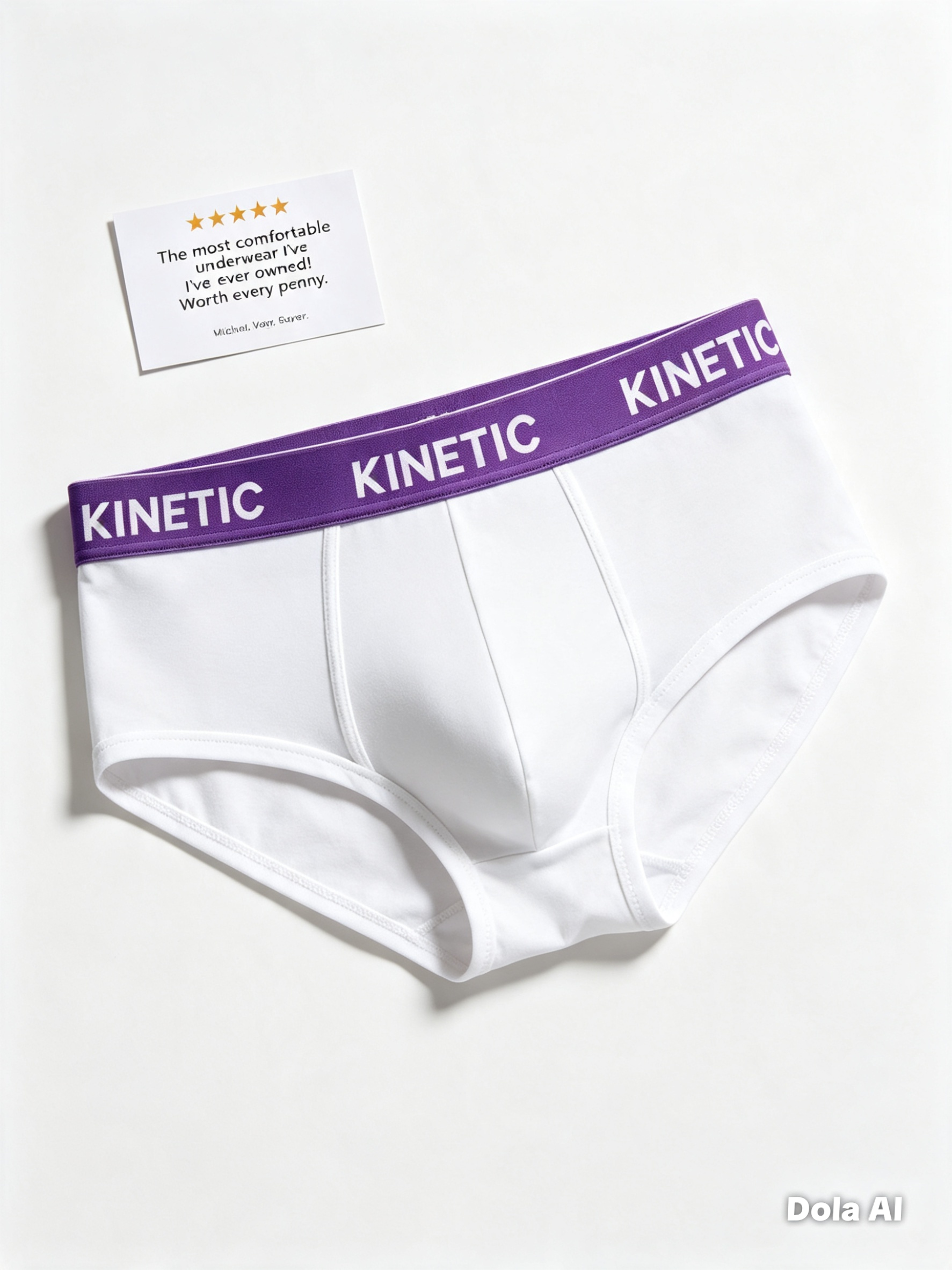 Blue brief underwear