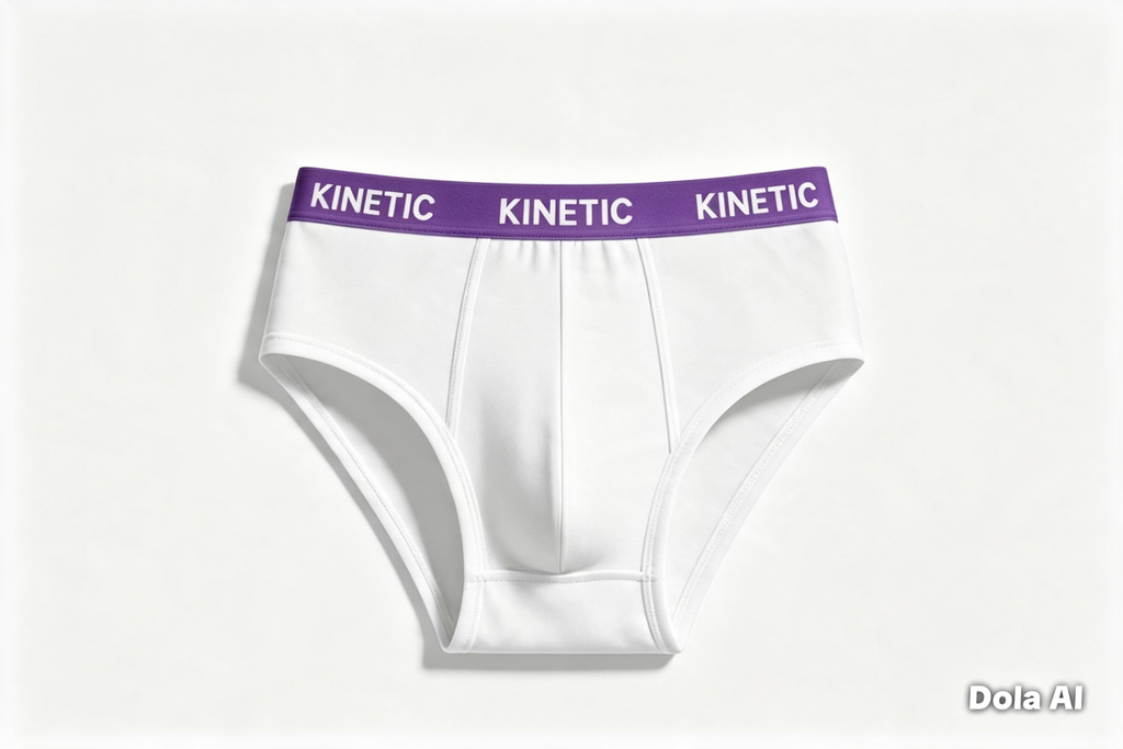 Blue brief underwear