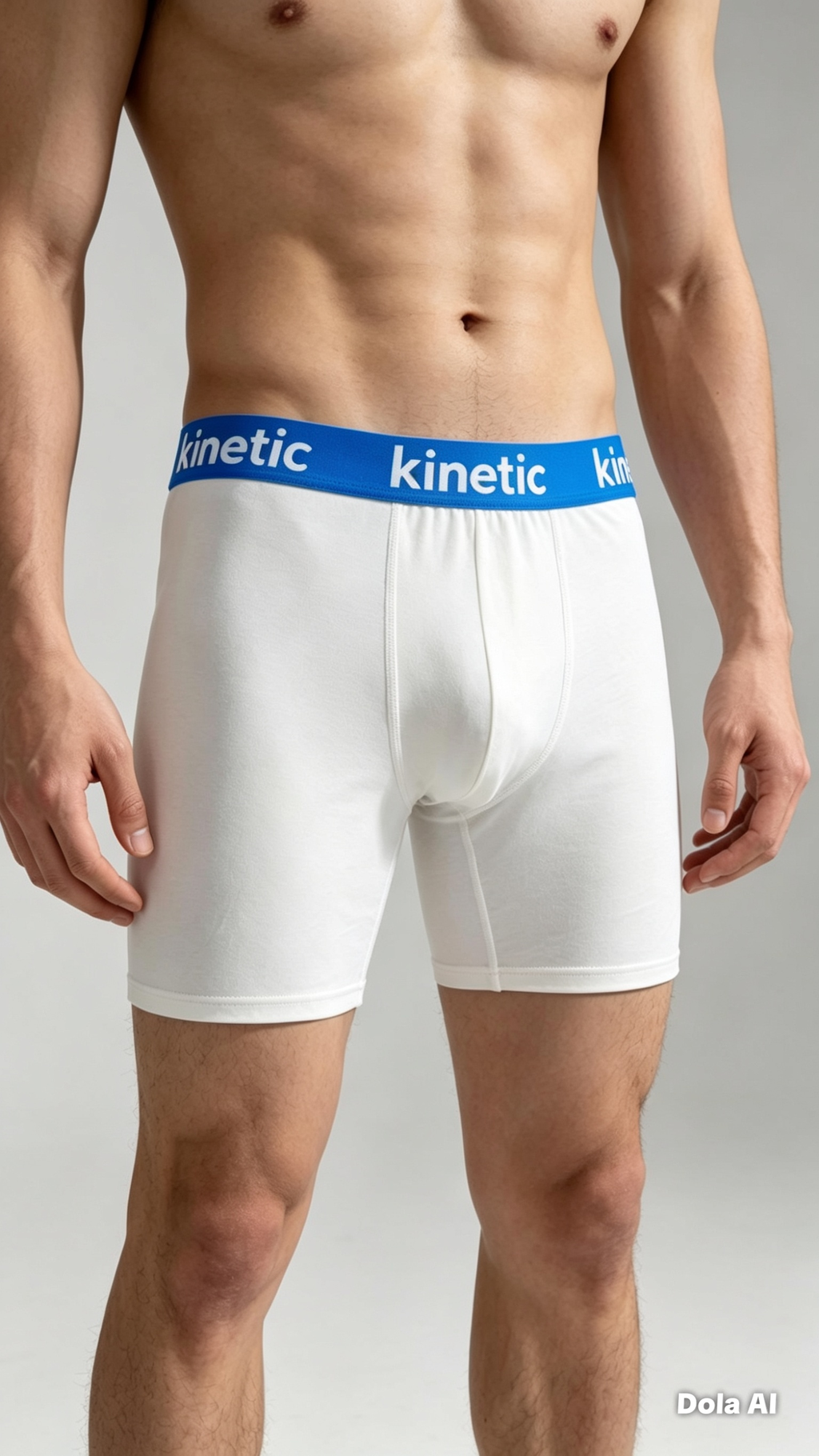 Blue kinetic underwear