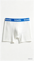 Blue kinetic underwear